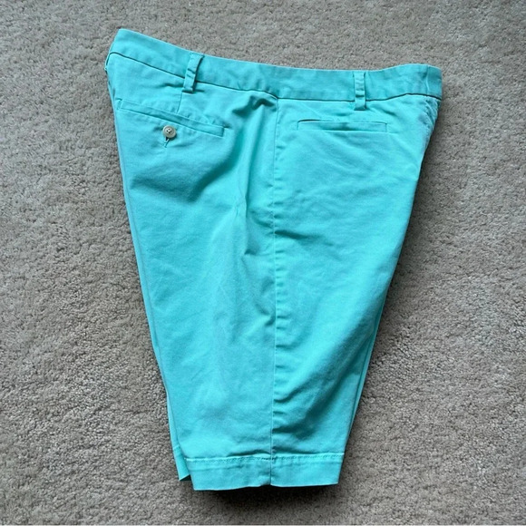 Lands’ End Women’s Green Fit 2 Bermuda Shorts - Size 6 - VGUC - Stretch - Picture 7 of 9